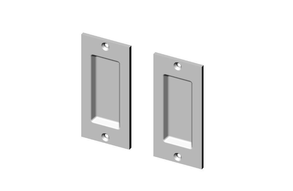 CS-FP202IML Passage Pocket Door Set