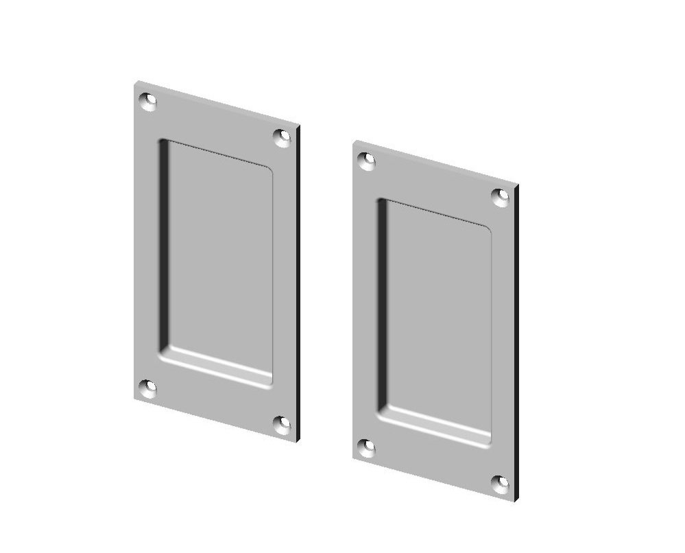CS-FP400IML Passage Pocket Door Set