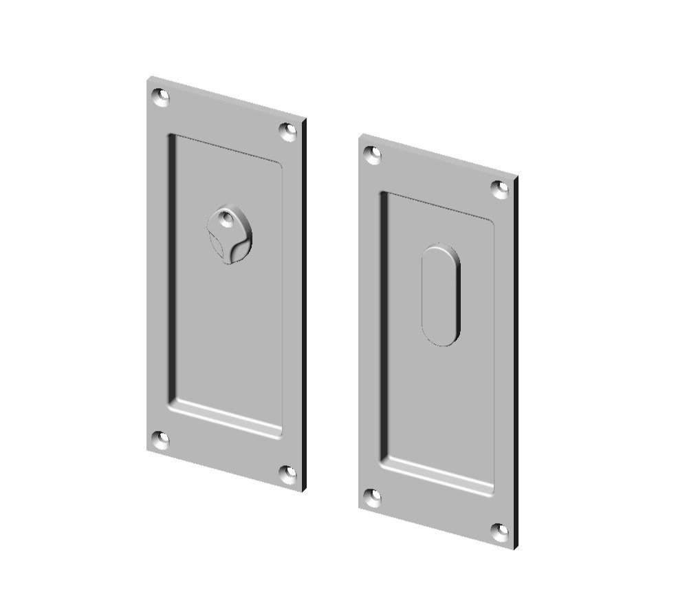 CS-FP404IML-PR Privacy Pocket Door Set