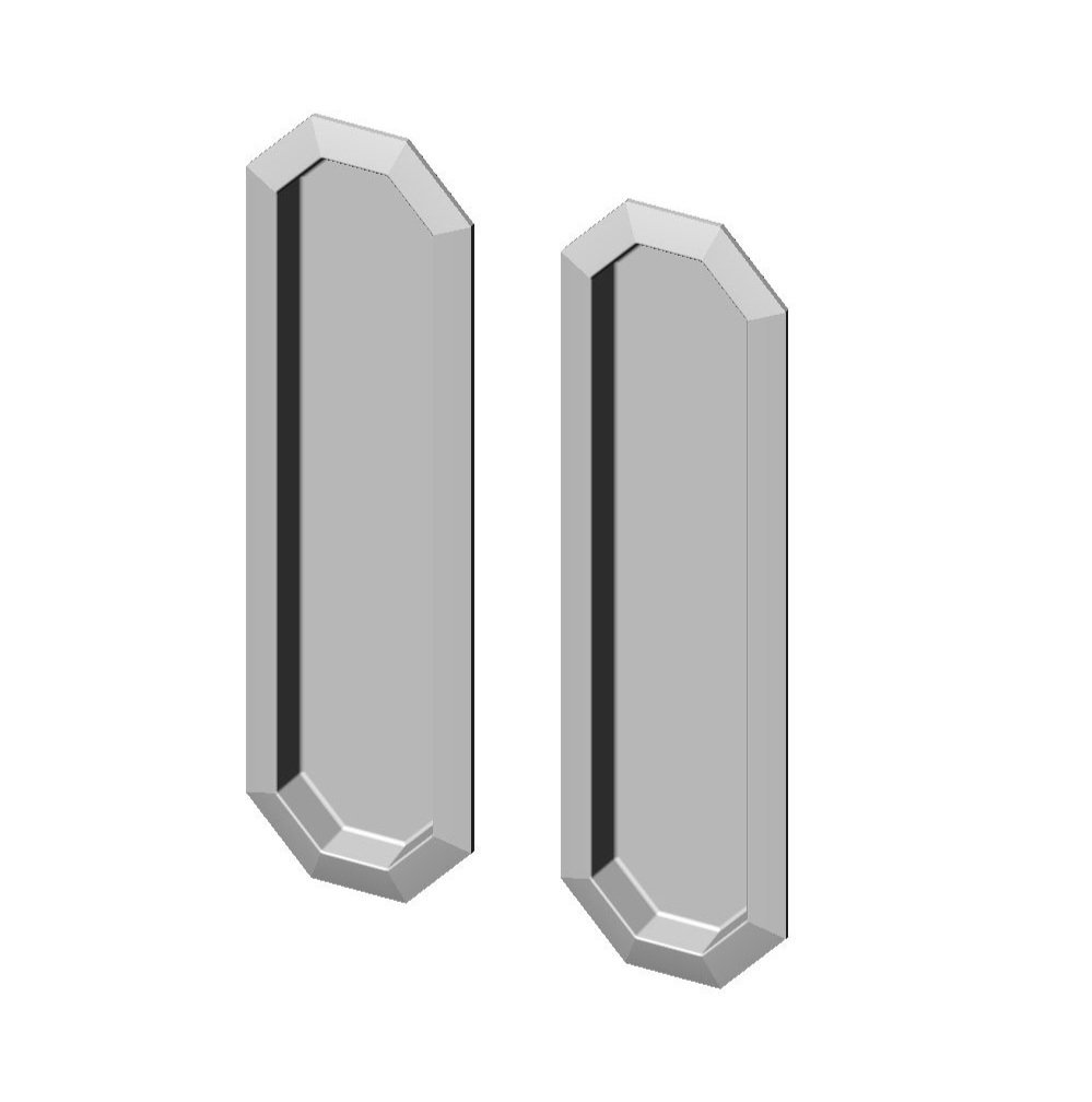 CS-FP2351IML Gem Series Passage Pocket Door Set