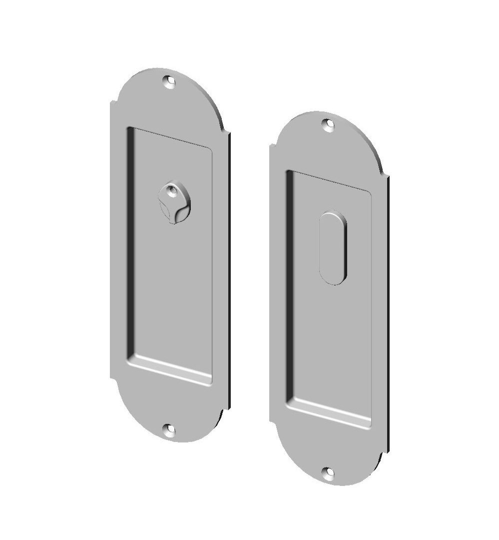 CS-FP-A402IML-PR Arch Privacy Pocket Door Set