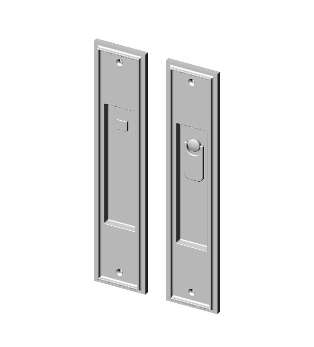 CS-FP423IML-PR Ridge Privacy Pocket Door Set