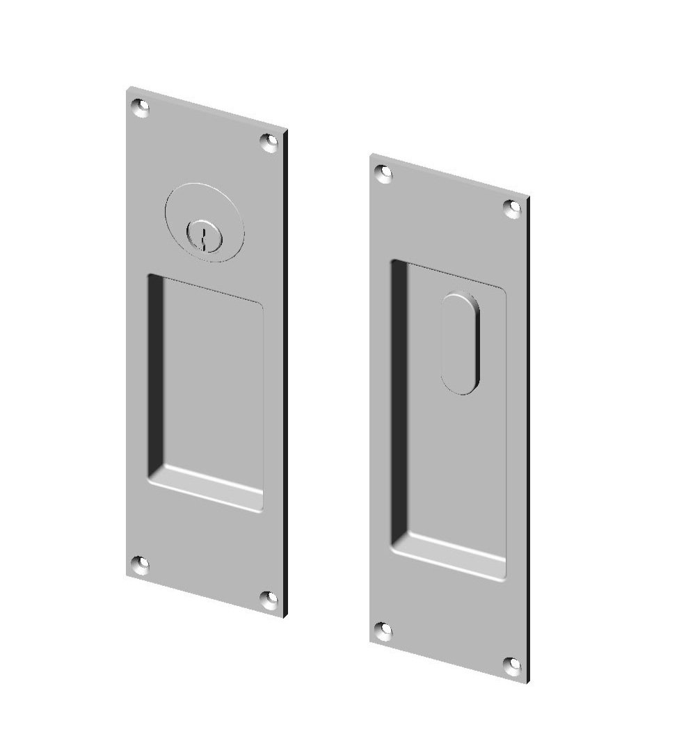 CS-FP451ML Locking Pocket Door Set