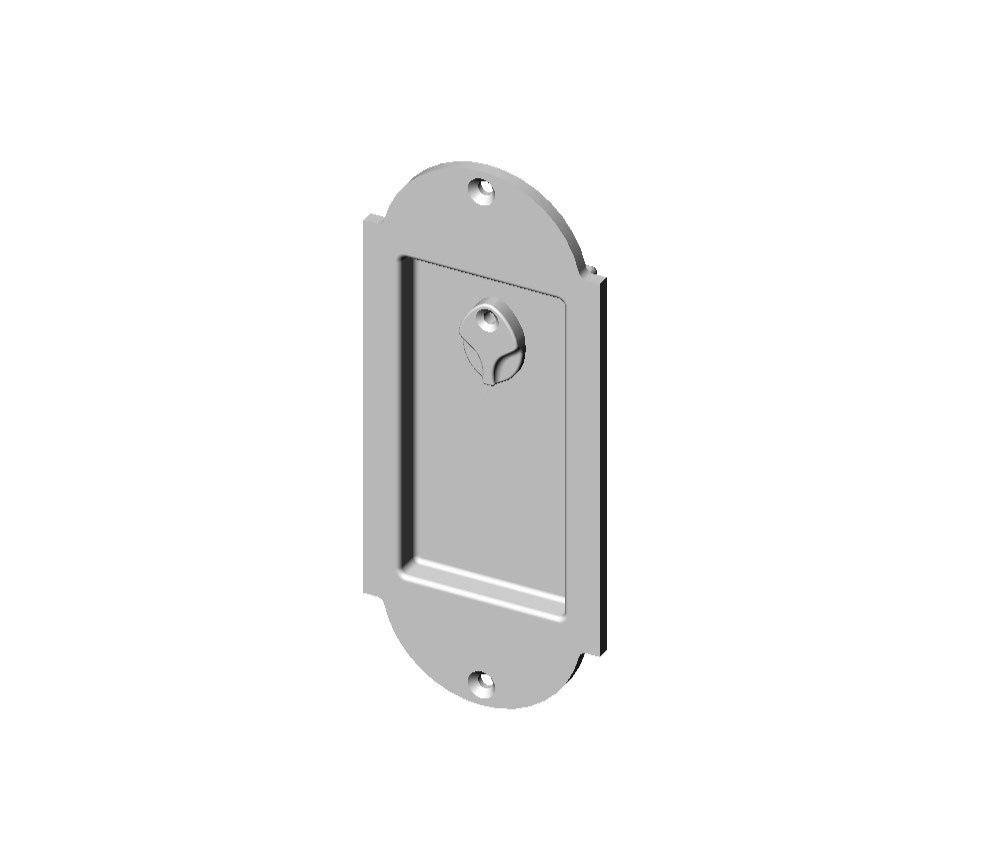 FP-A401ERC Arch Flush Pull with Release Cover