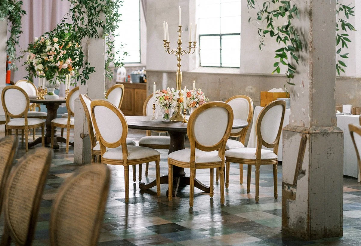 Event tables, chairs, bar fronts and lounge furniture