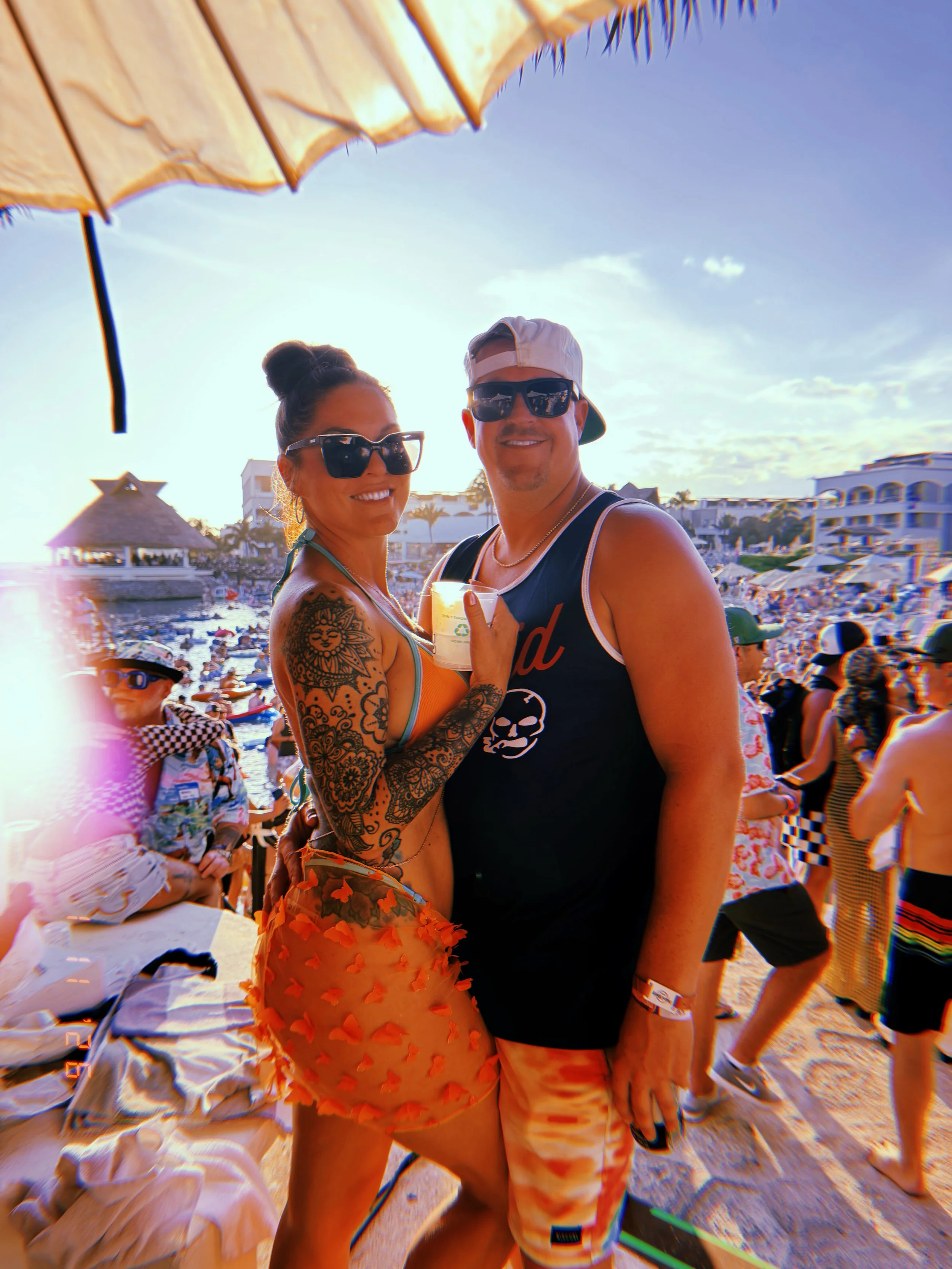 Kiersten and Mitchell traveling together