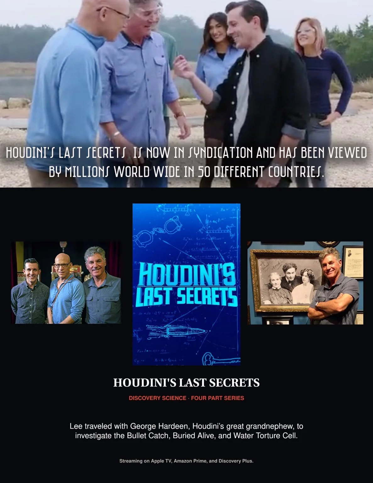 Houdini’s Last Secrets series artwork