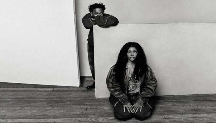 Kendrick Lamar and SZA