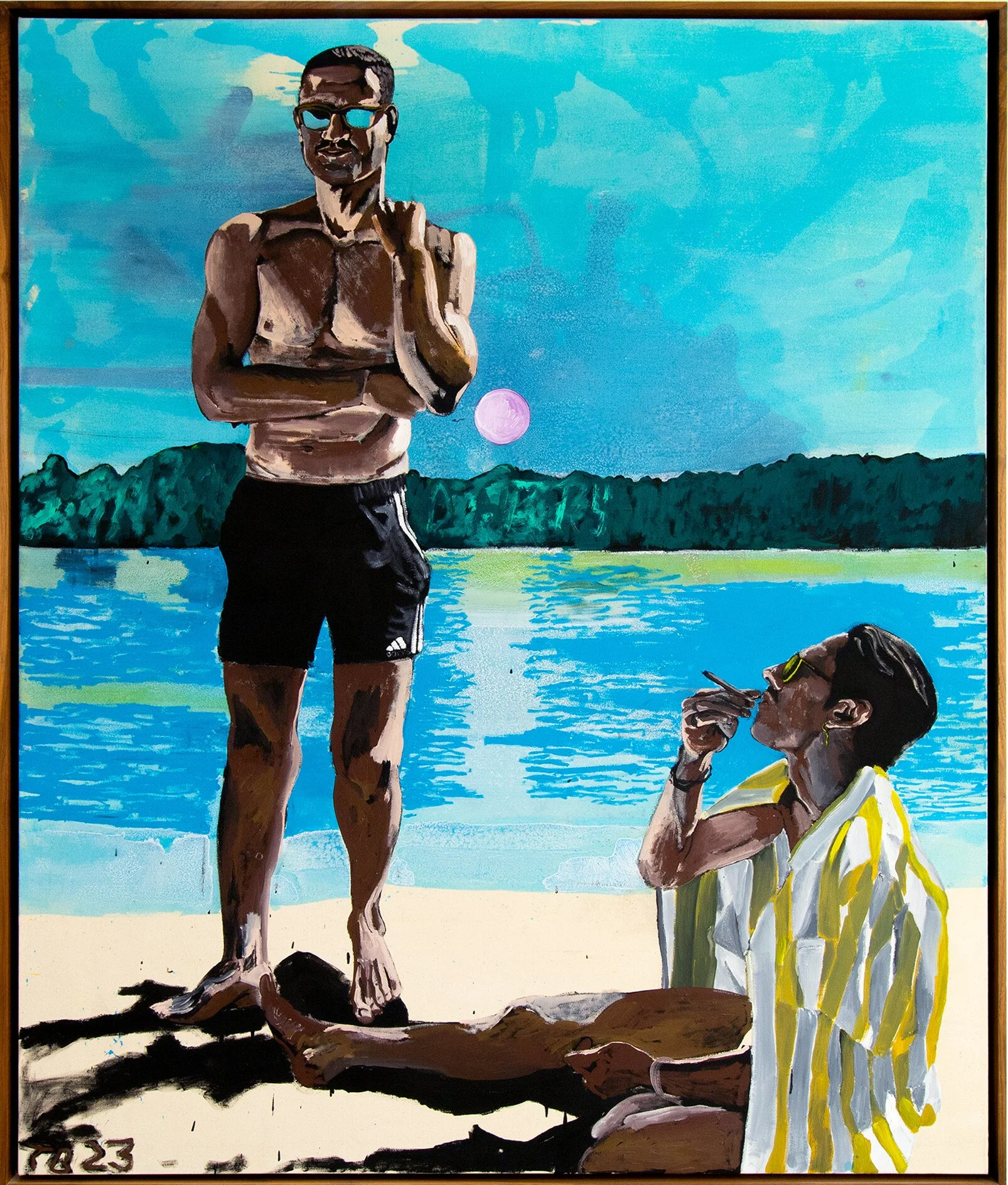 Queechy Sunbathers by Théodore B. Boyerï