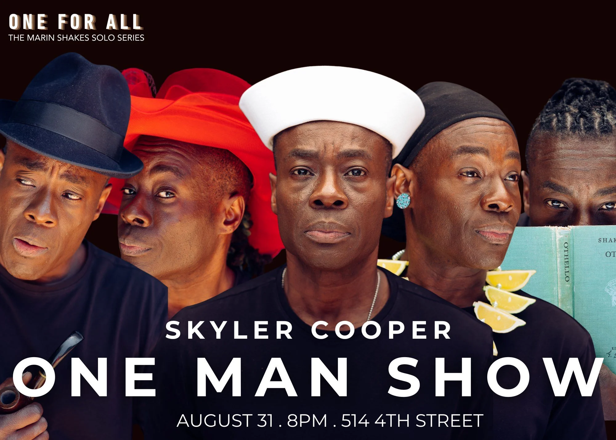 A One-Man Show — the five characters