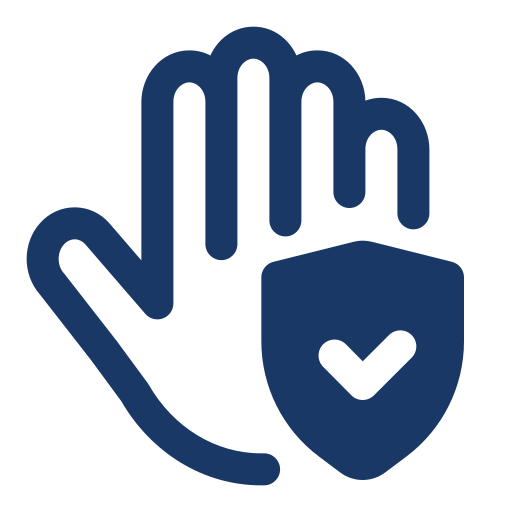 Icon for clean, safe vehicles