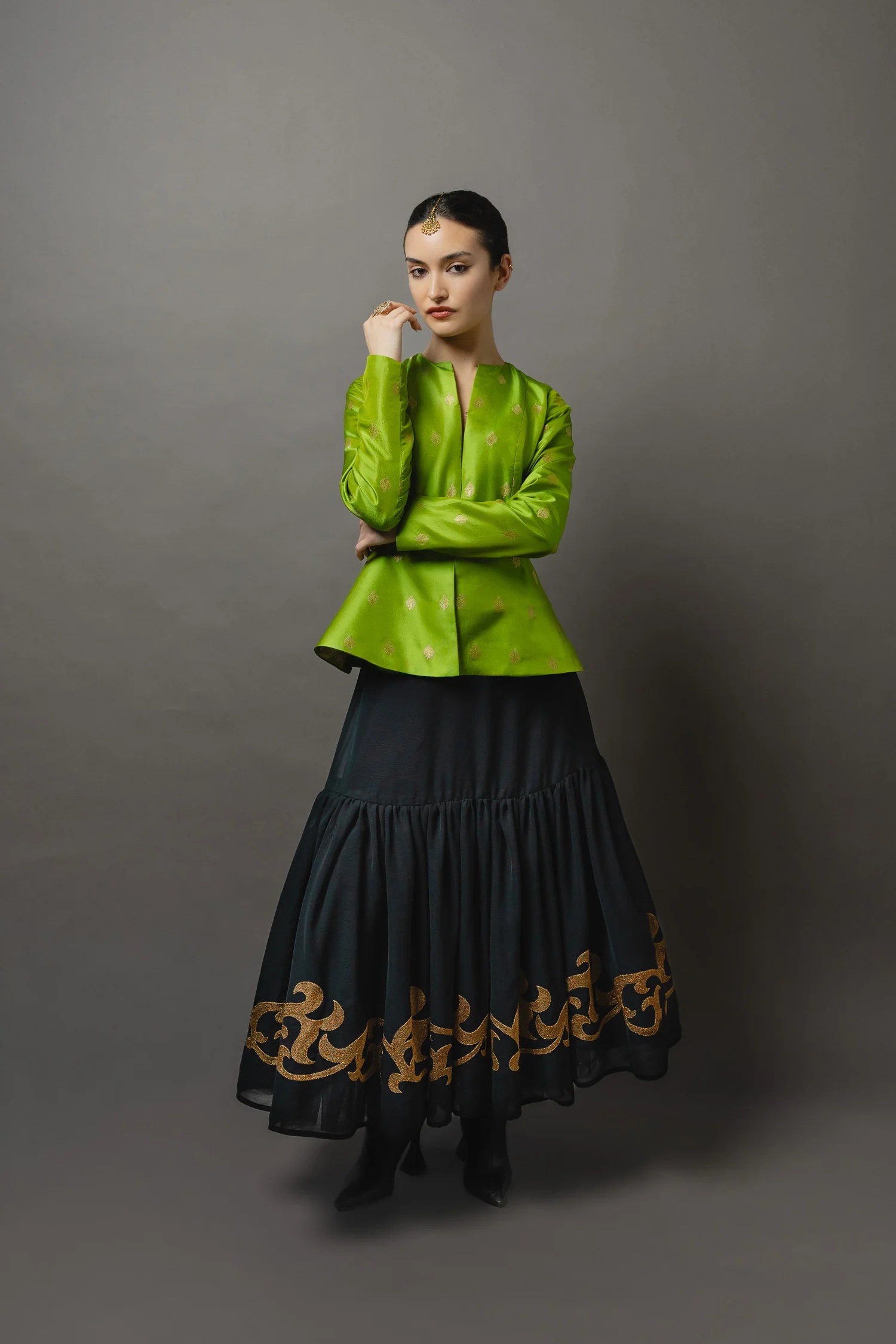 The Dior Bar Suit back