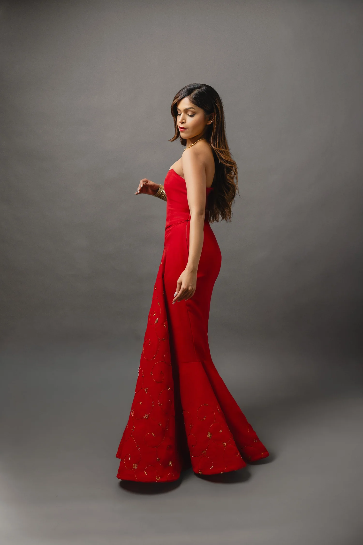 The Ball Gown detail