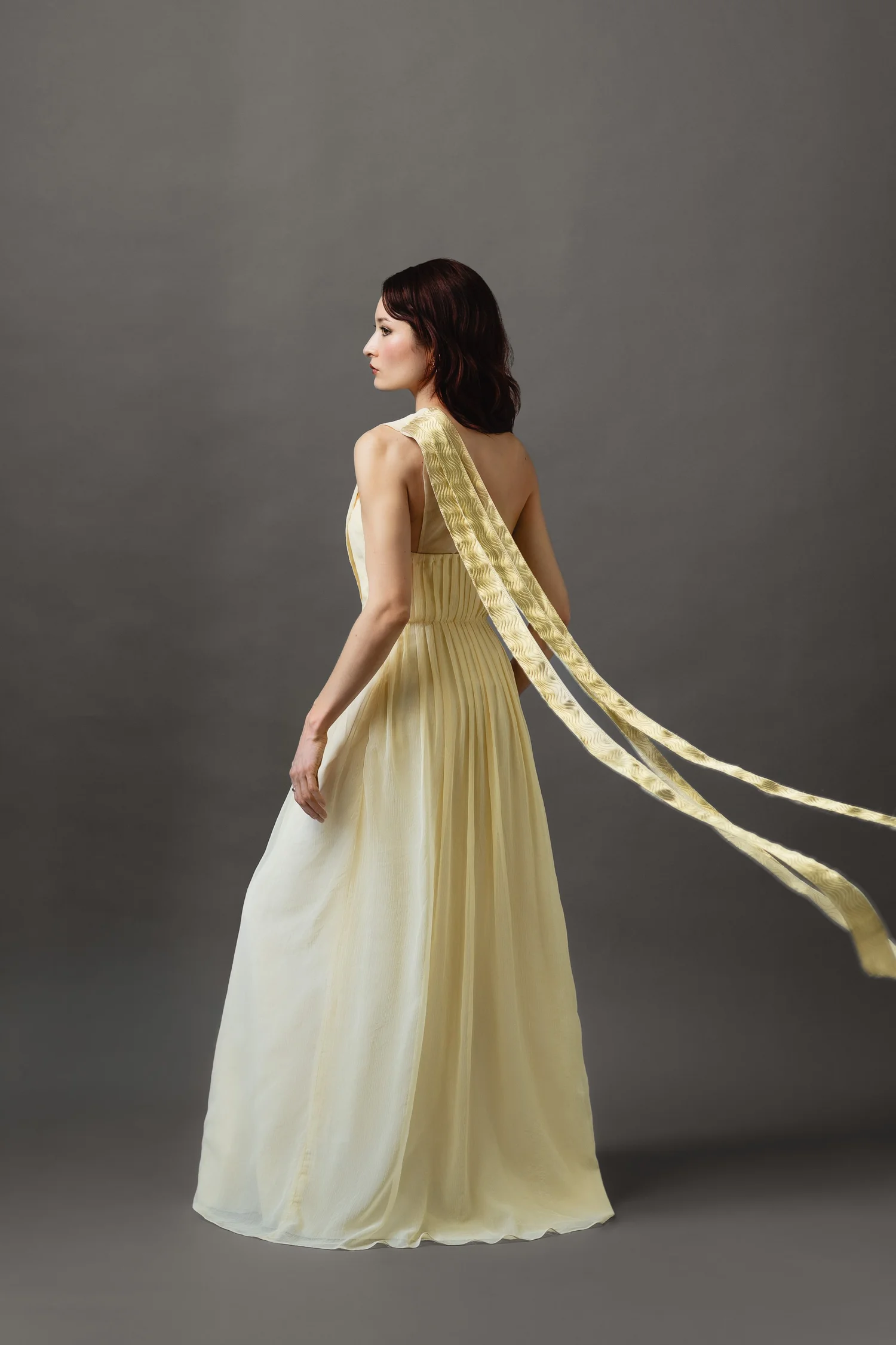 The Grecian Gown side