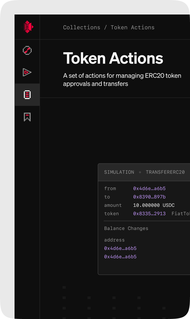 Herd Labs — Token Actions overview