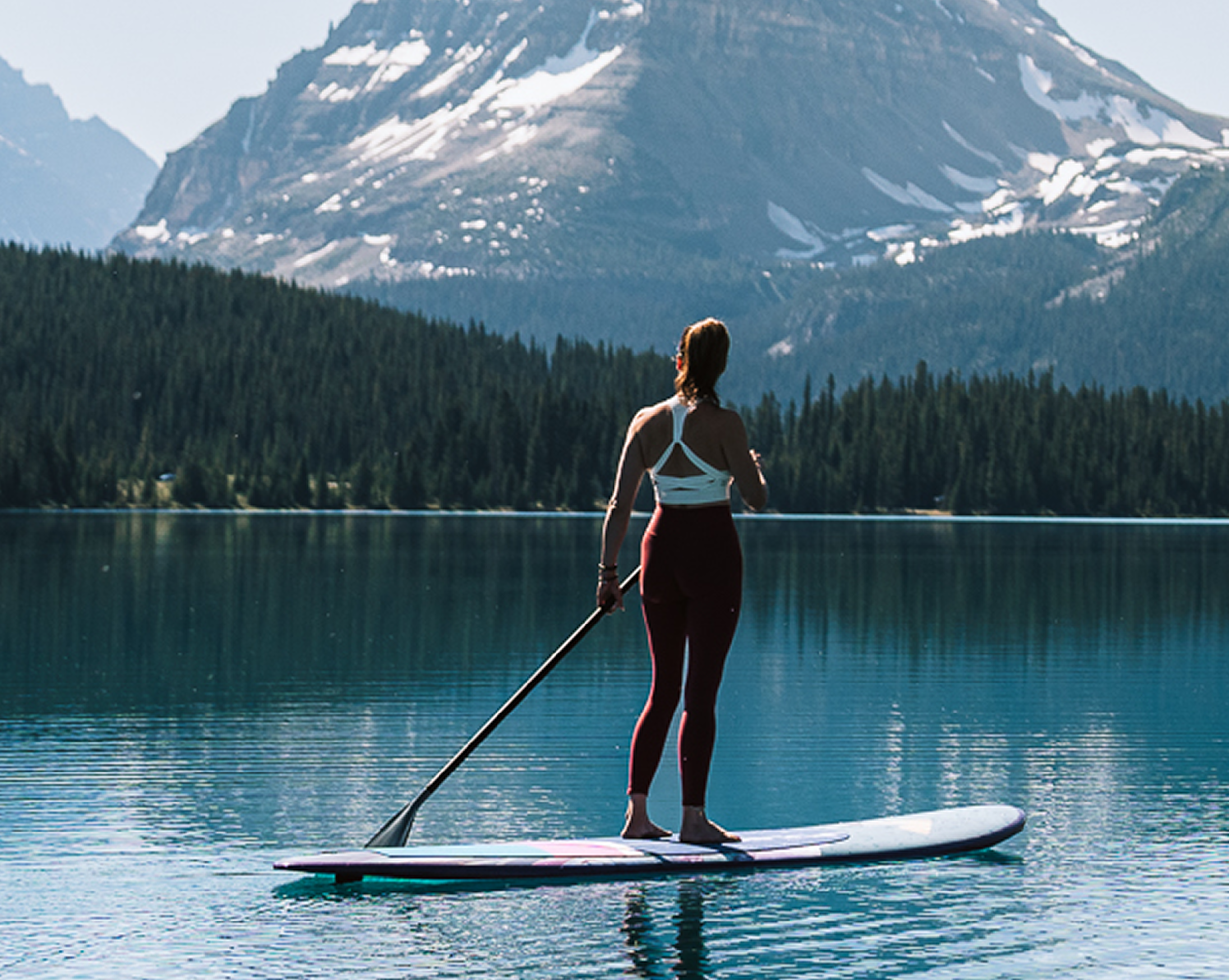 Pulse SUP paddler exploring on the water