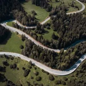 Route de montagne, illustration du parcours