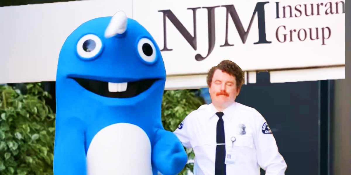 Scott Watson stars in the NJM Insurance commercial’s viral Narwhal campaign.