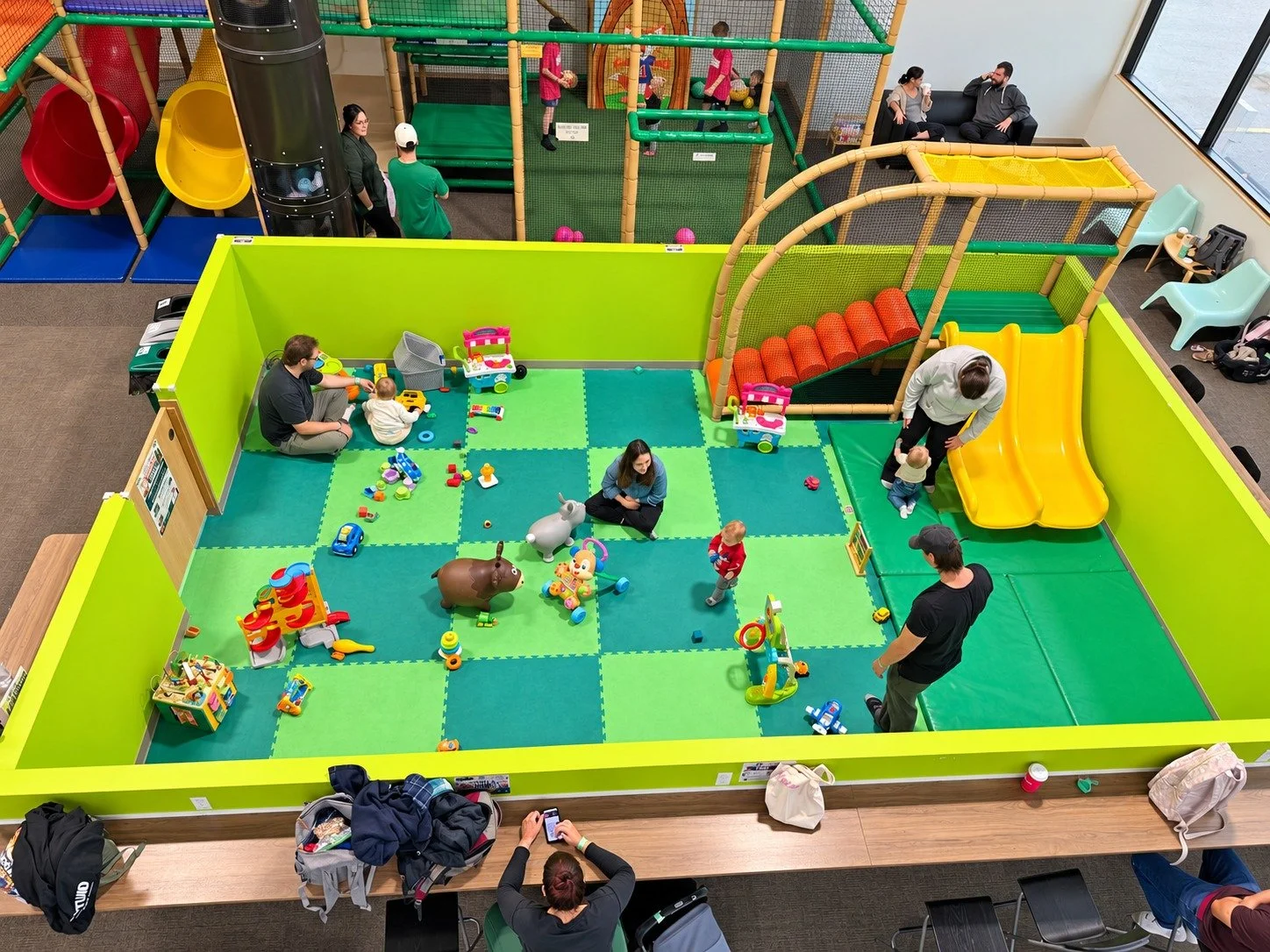 The dedicated toddler area at Flynn’s Forest
