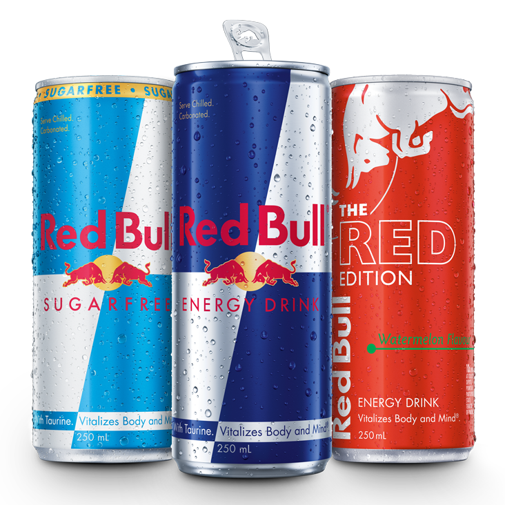 Red Bull sponsor logo