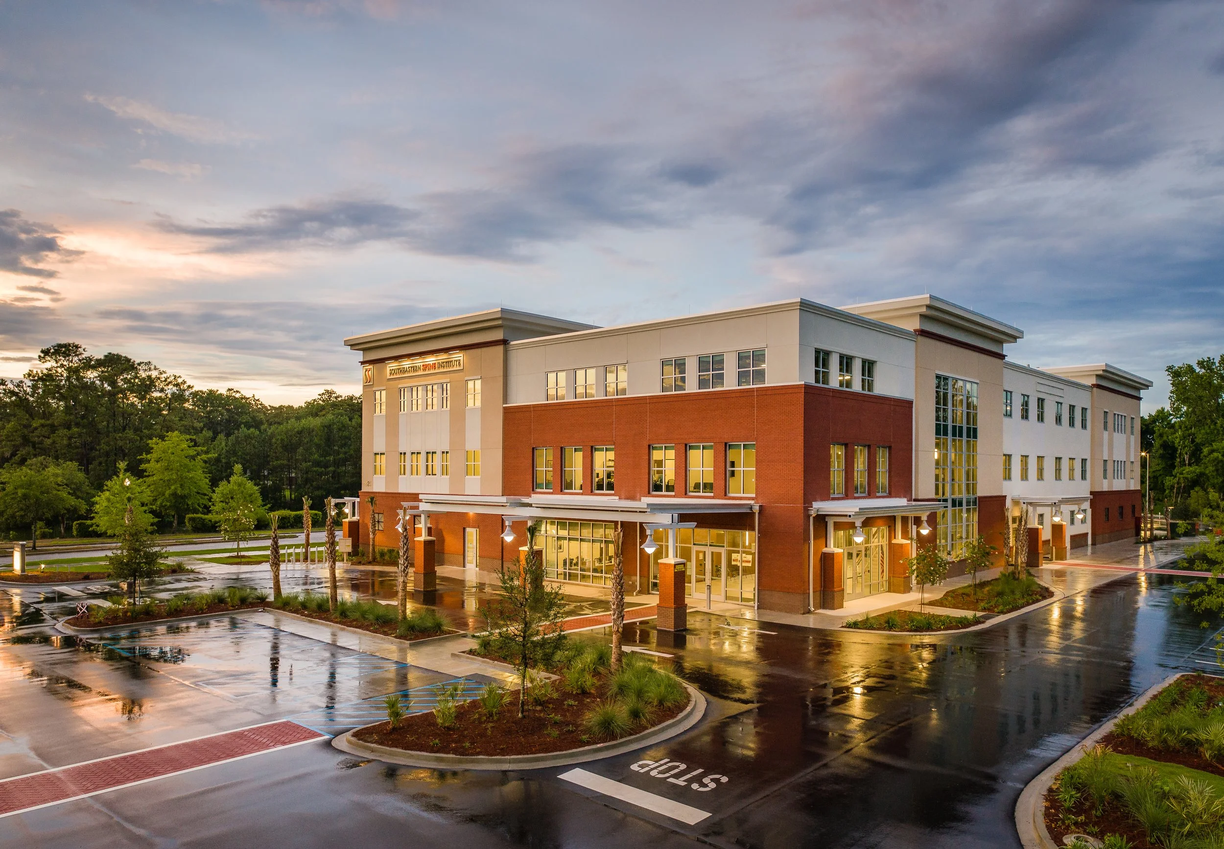 Healthcare facility exterior