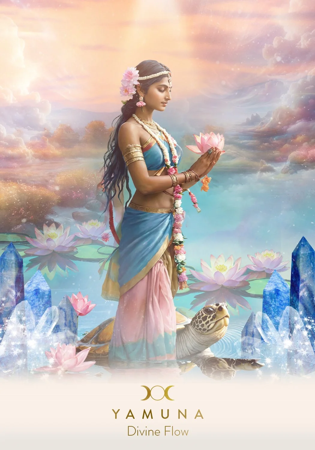 Yamuna Oracle Card