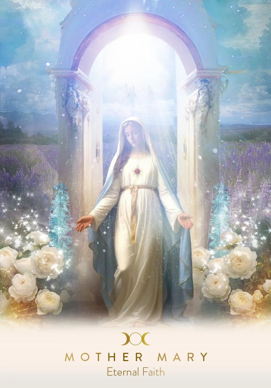 Mother Mary Oracle Card