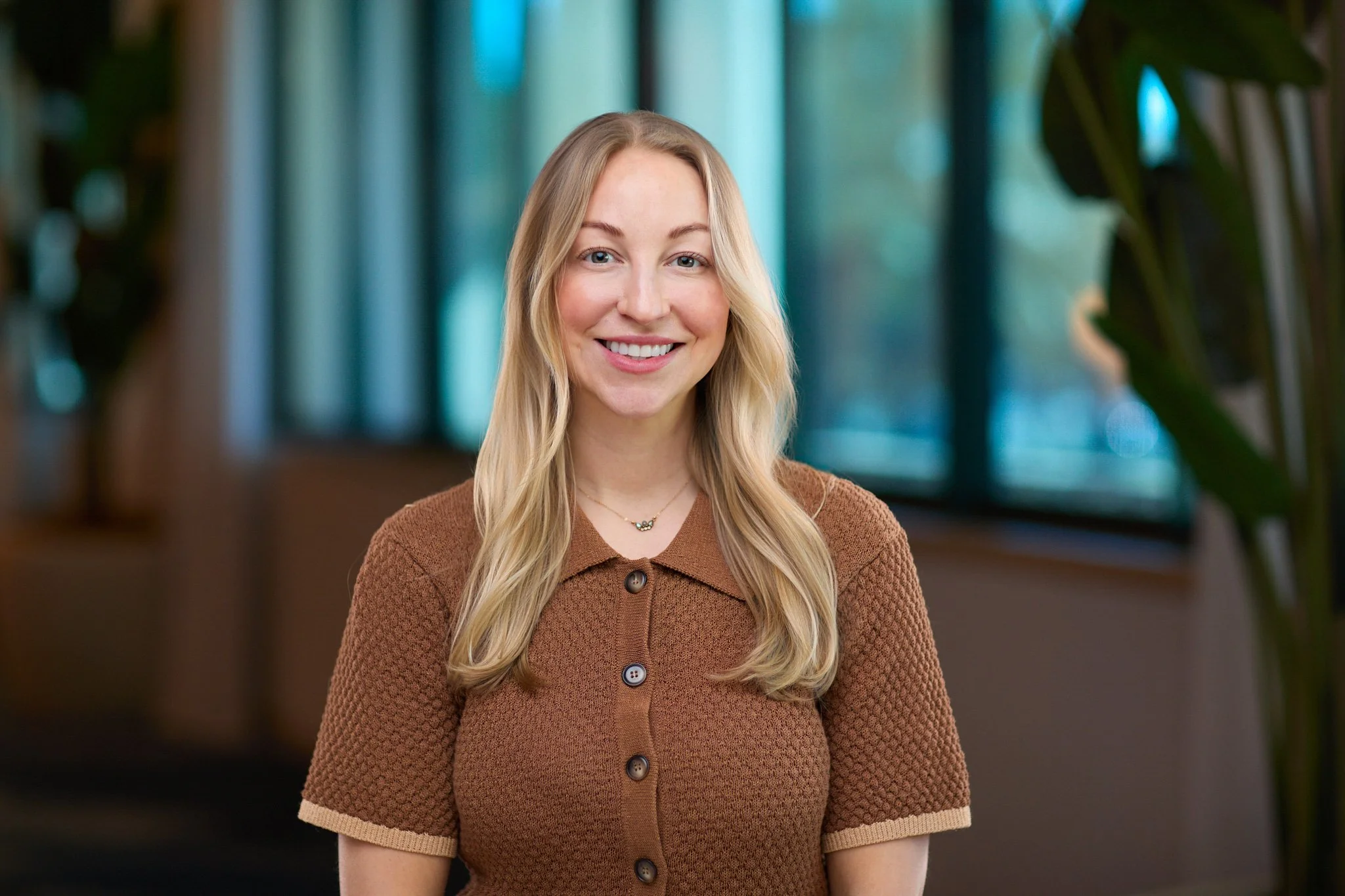 Professional corporate headshot from a Marker 1 Media station