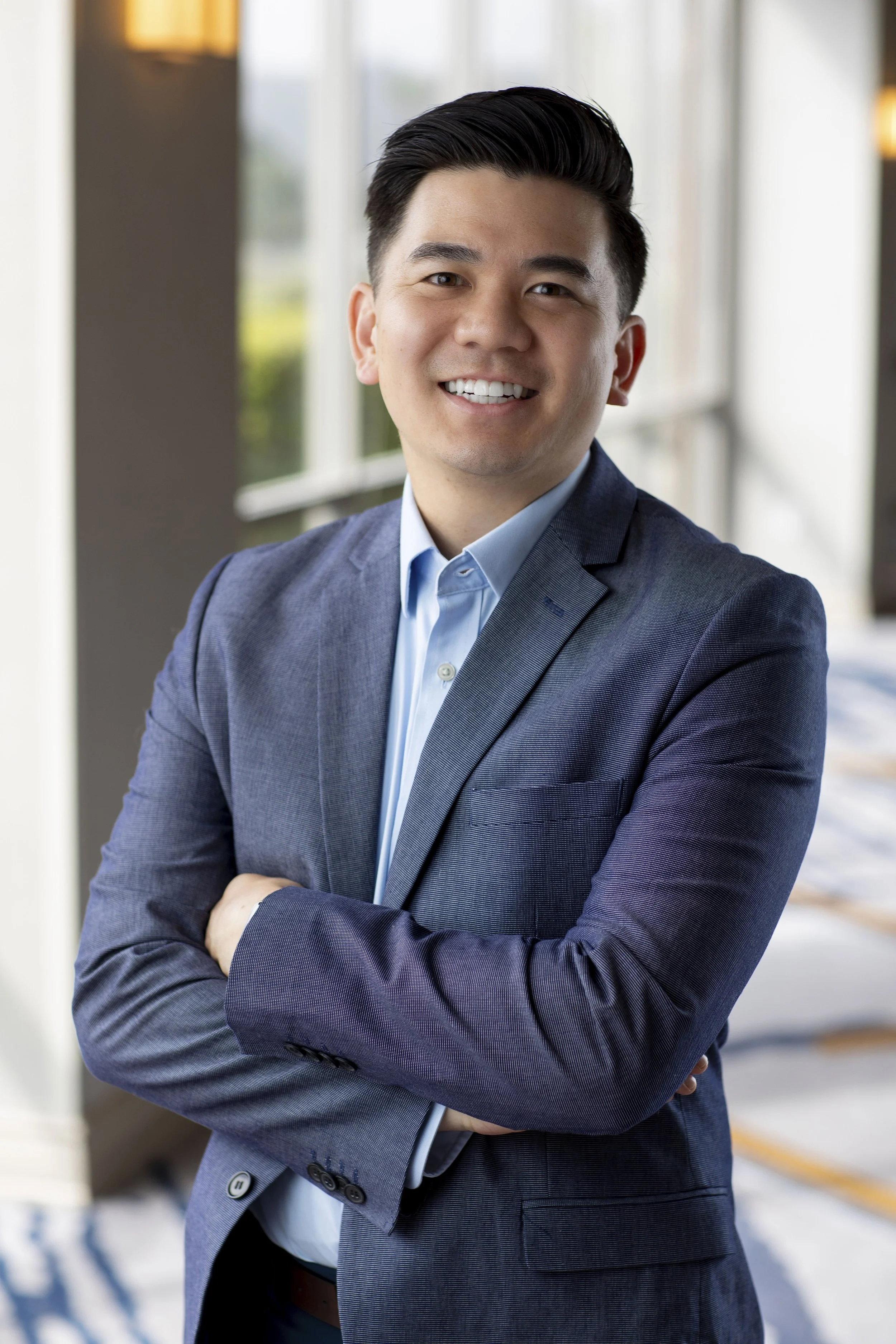 On-site headshot station at a corporate gathering in San Diego