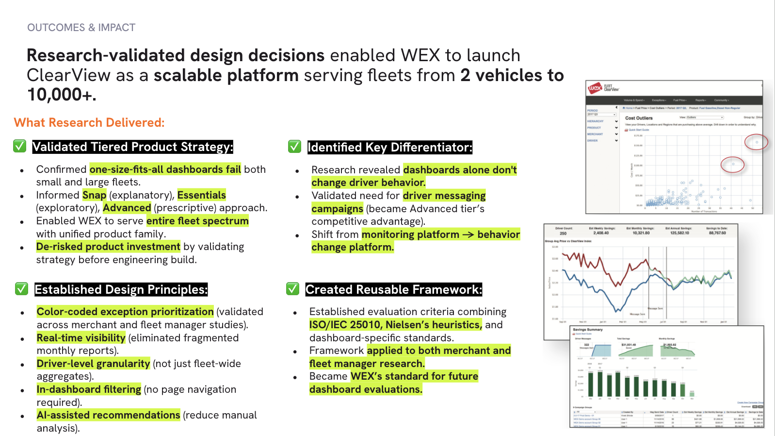 WEX ClearView Fleet Analytics