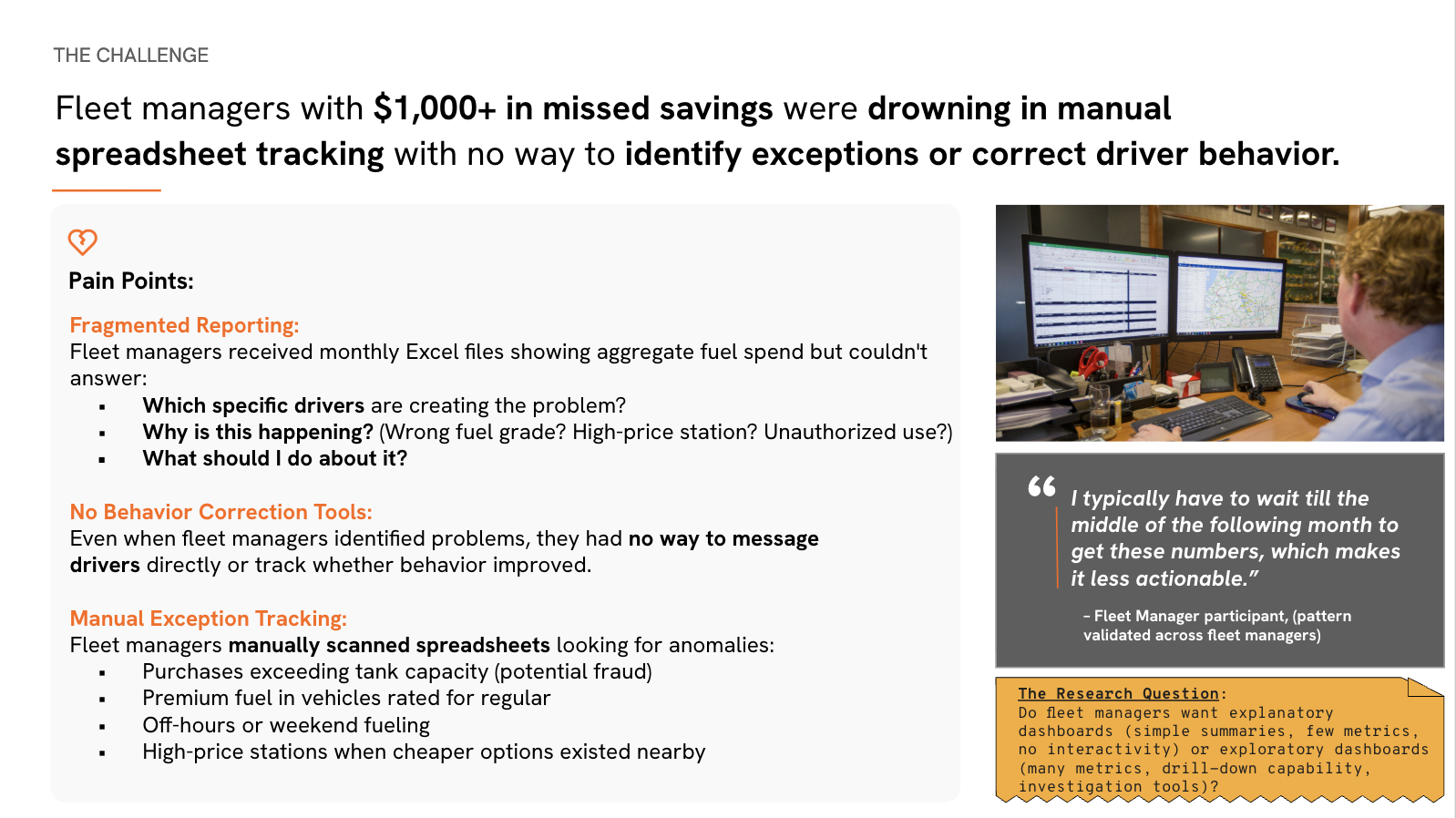 WEX ClearView Case Study Slide 1