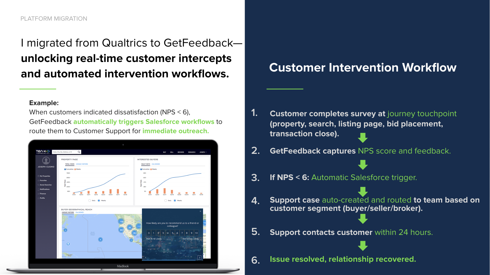 Ten-X Case Study Slide 1