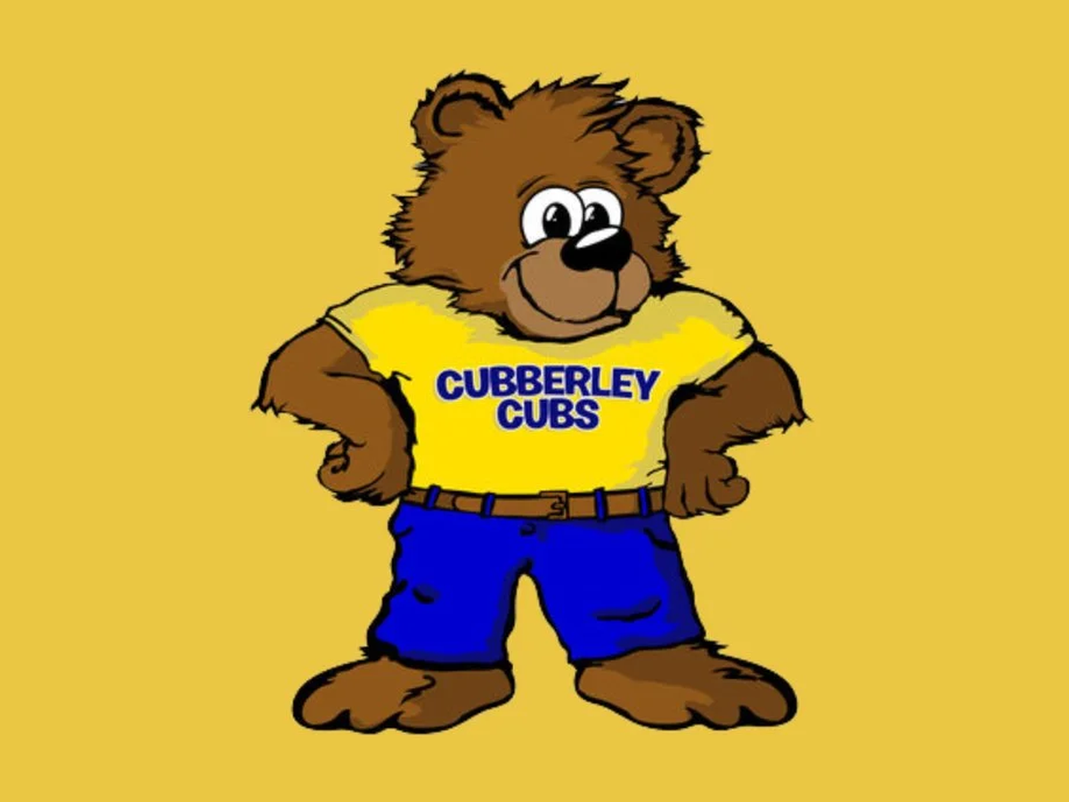 Cubberley Cubs bear mascot