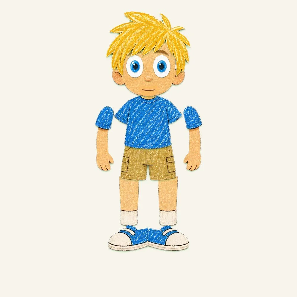 Little Winston character puppet development preview