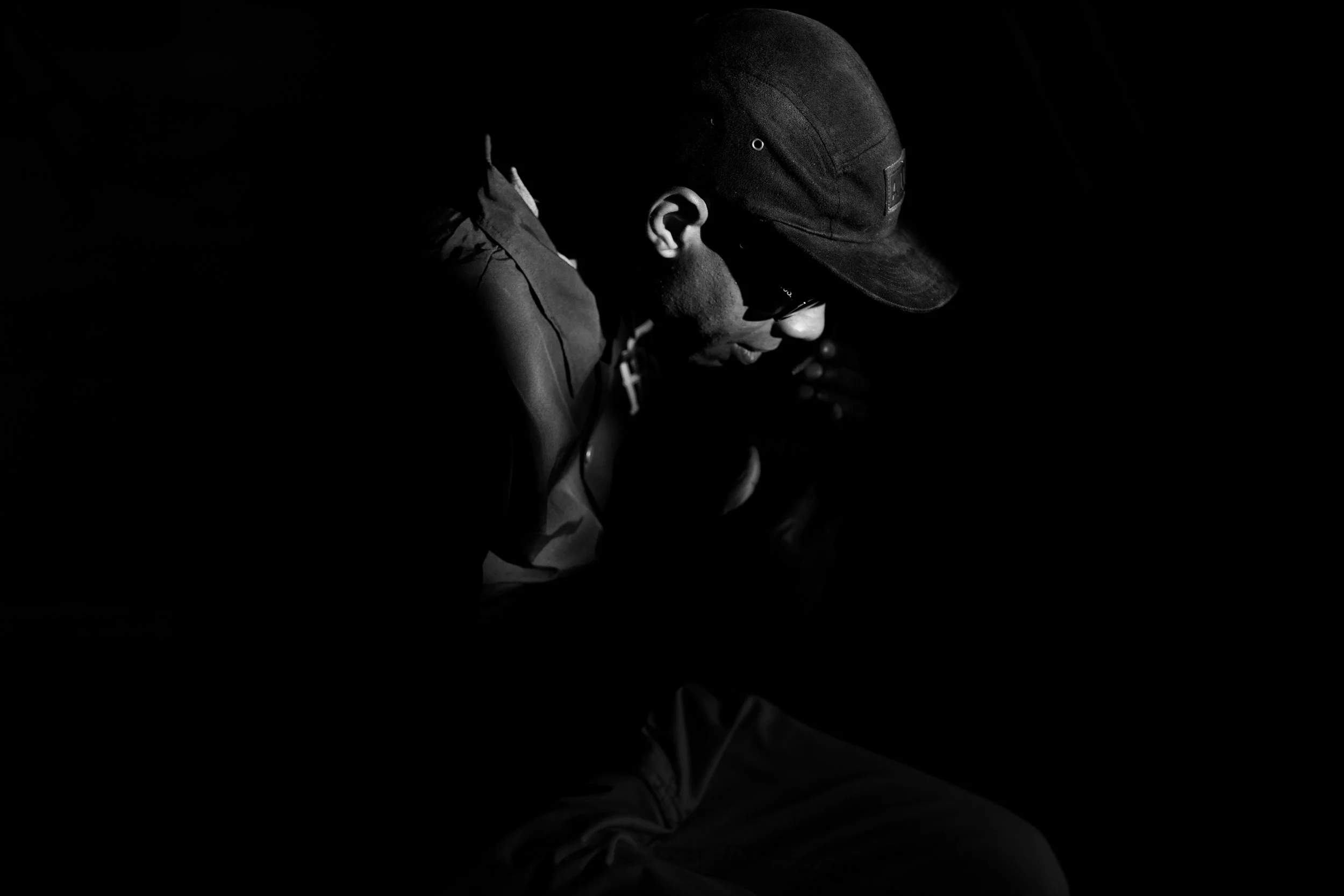 DJ Touré performing.