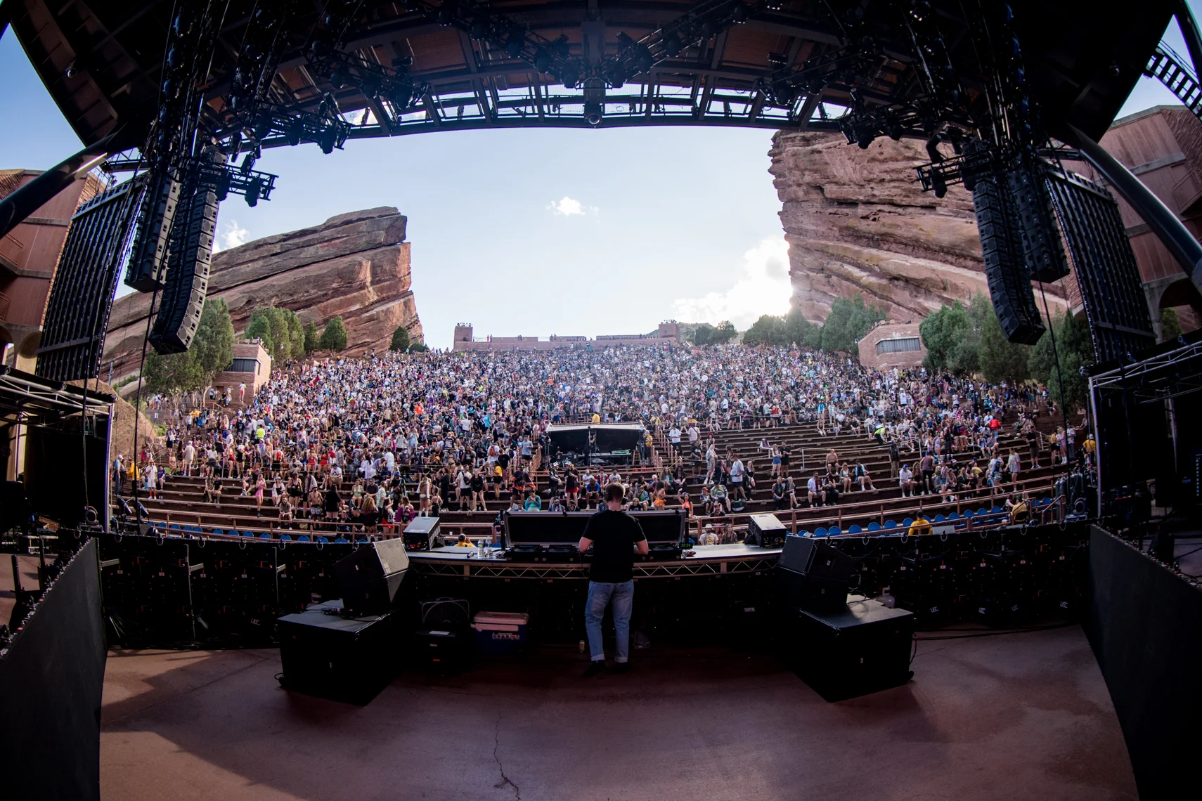 Red Rocks Amphitheatre in Morrison, Colorado