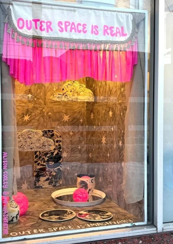 Alison Cooley at the Akin Vitrine Gallery