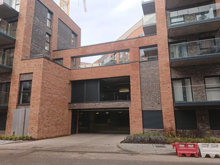 Architectural metalwork and glazed walkway