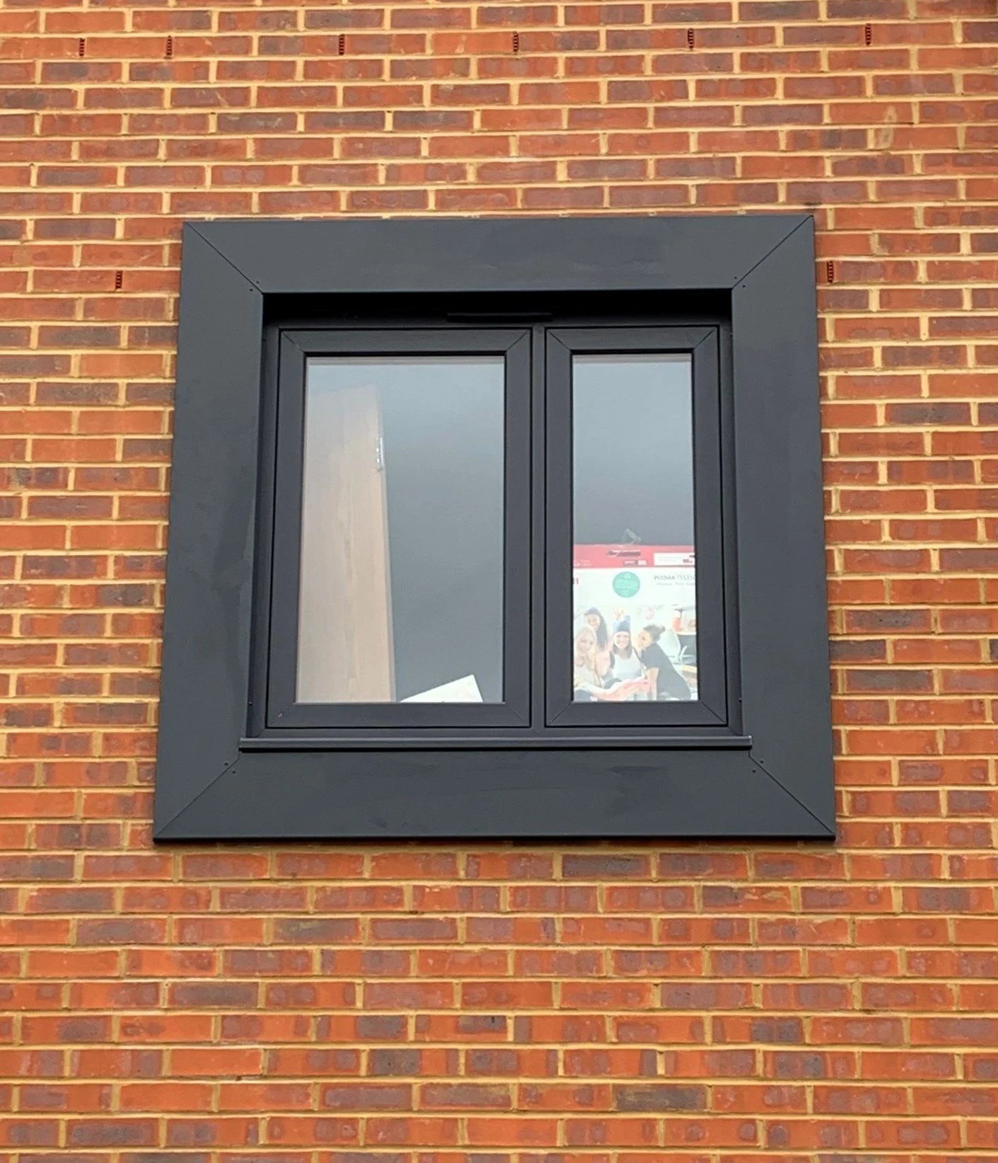 Folded architectural window surround