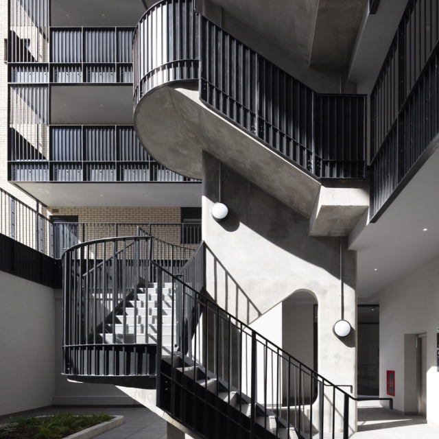 Fish Island / Monier Road — Stairs & balustrades
