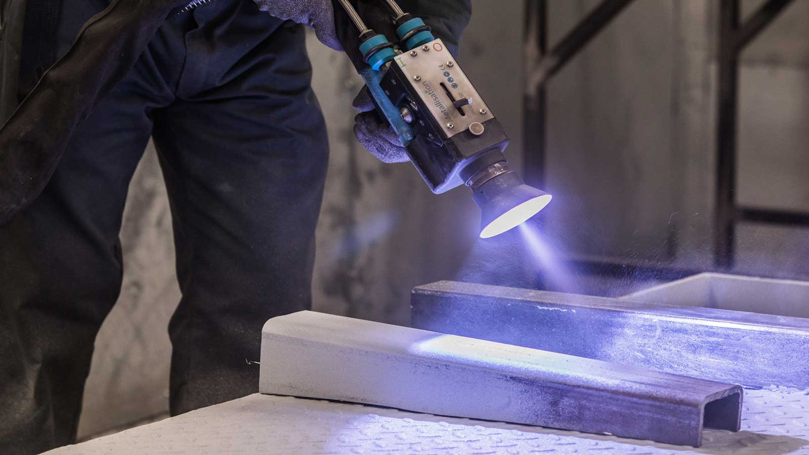 Metalwork finishing process