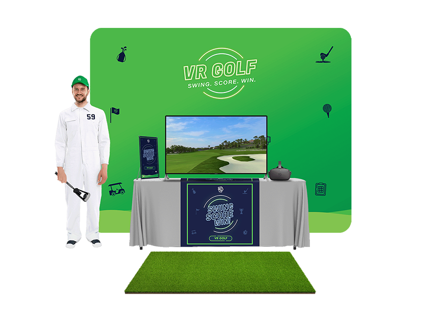 VirtualRealityRental.co: VR Golf Simulator