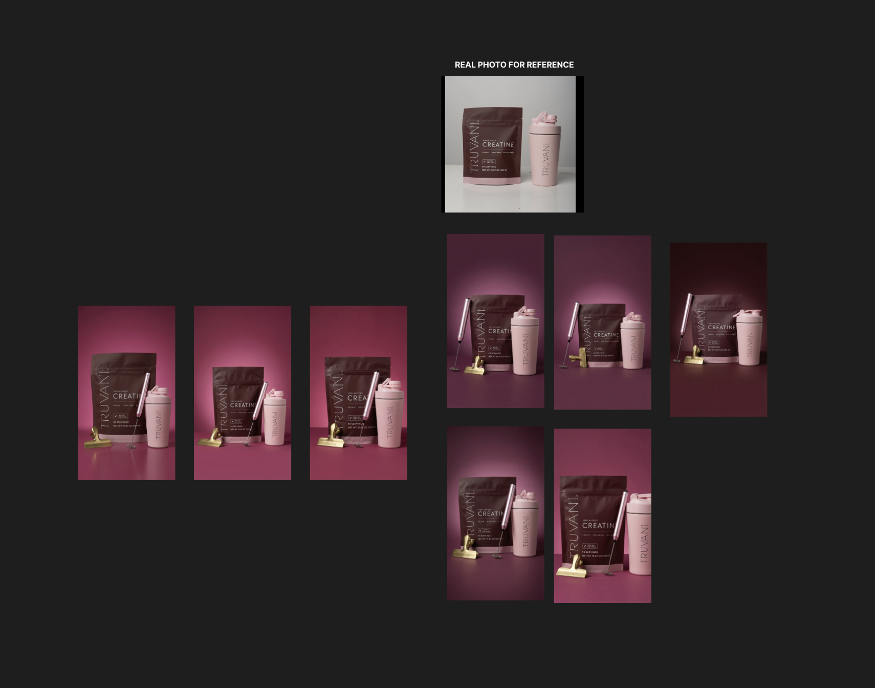 Figma product mockups