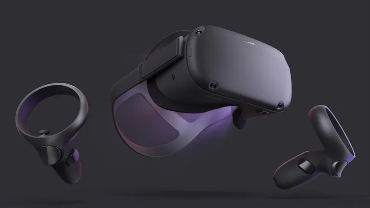 Oculus Quest, the headset it runs on.