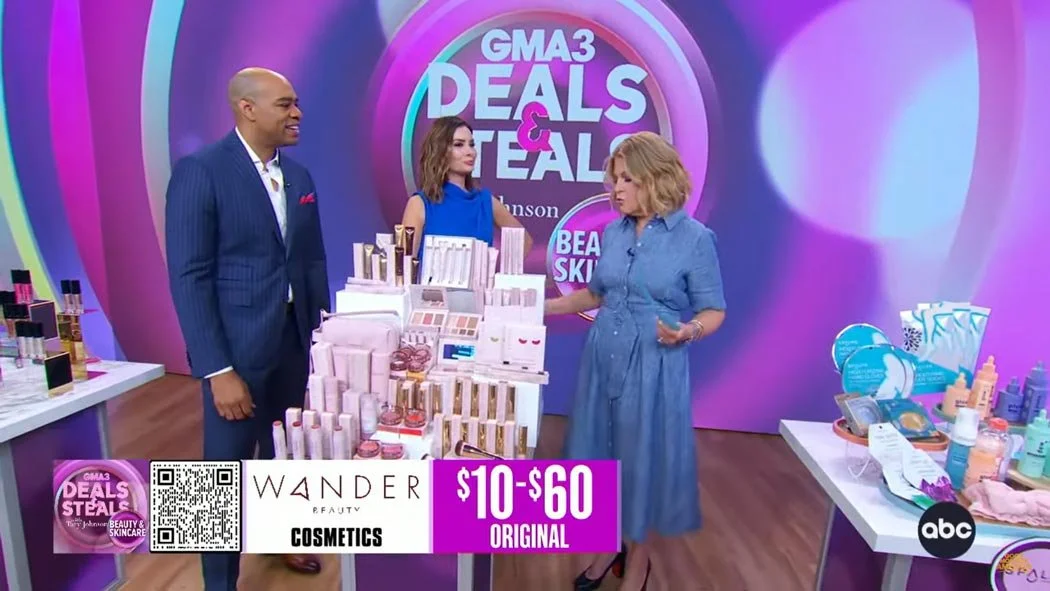 Live on GMA stage