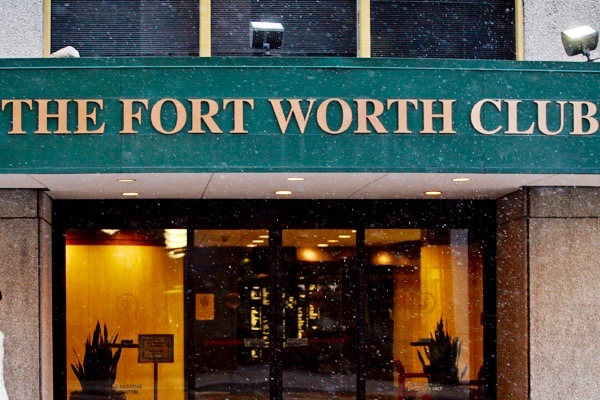 The Fort Worth Club, a private club