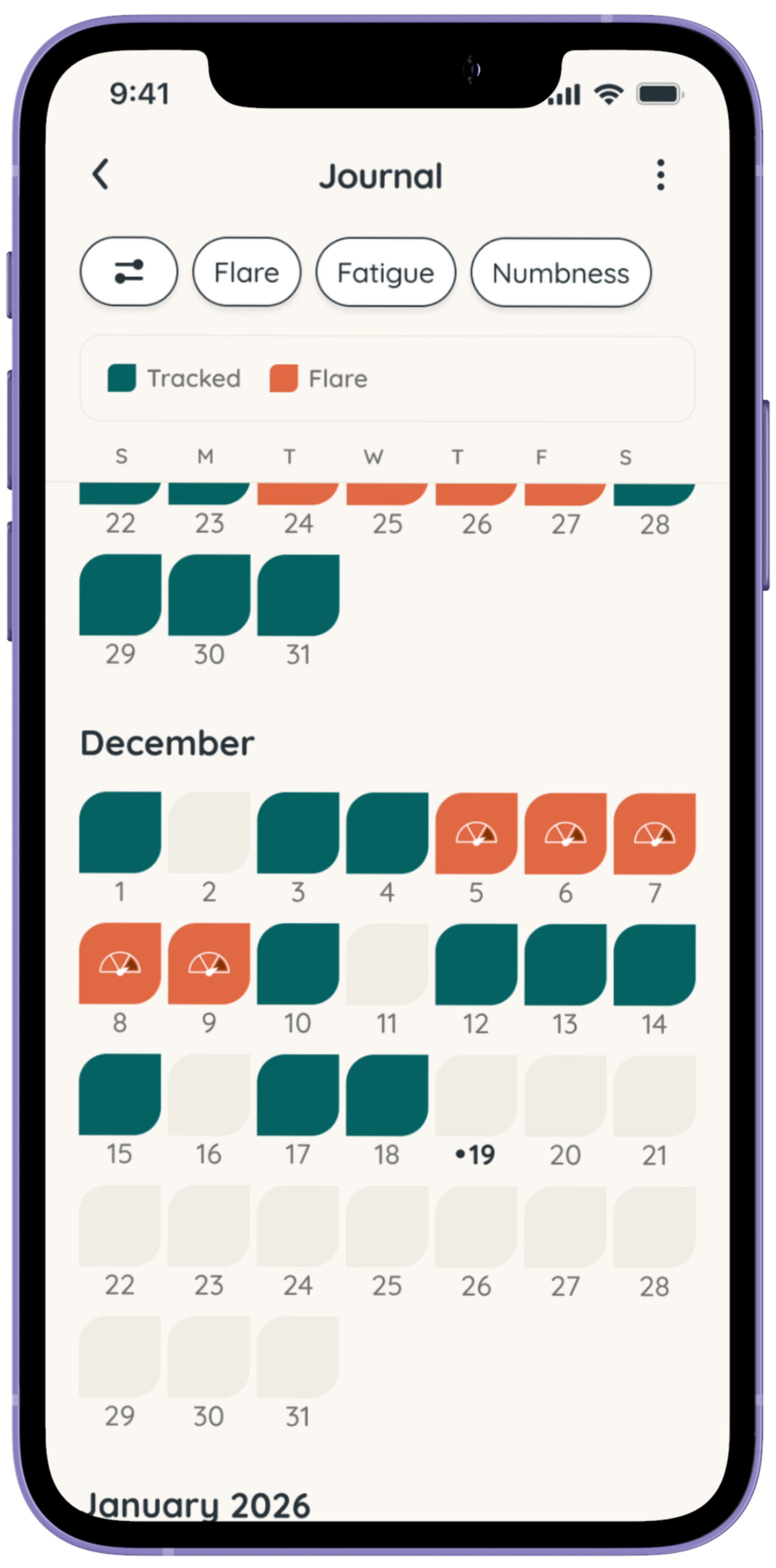 Folia app screen 5