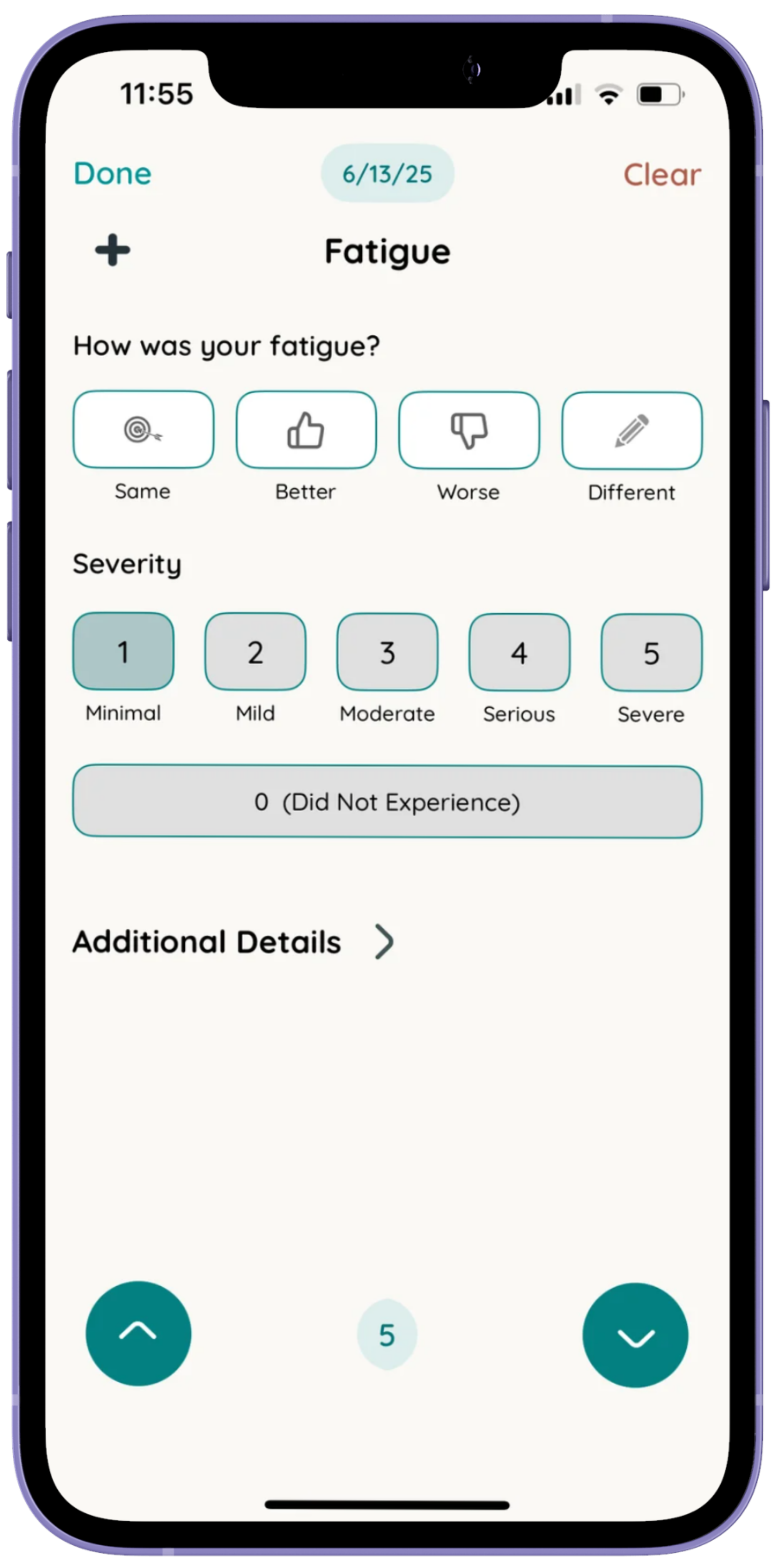Folia app screen 3