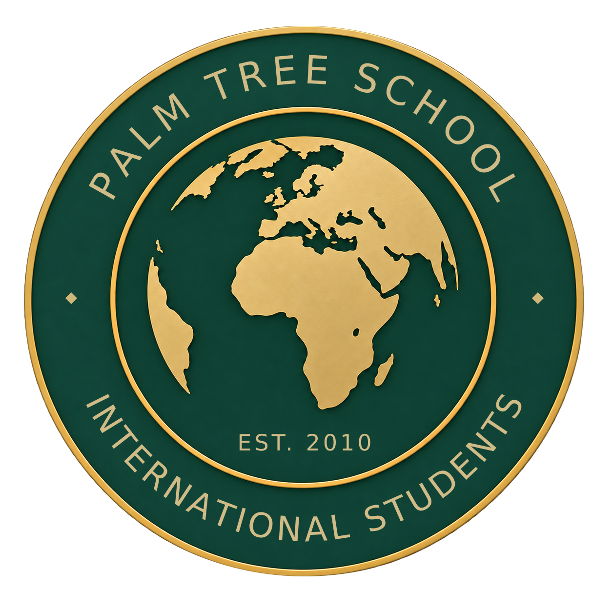 Palm Tree School International Students seal — established 2010