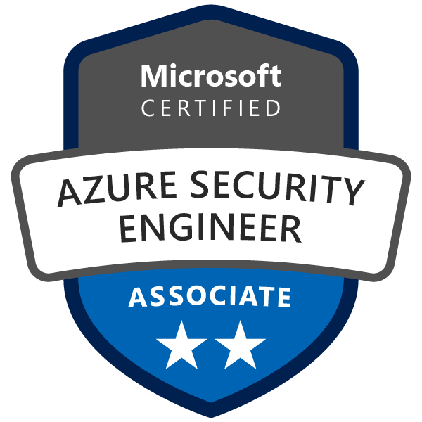 View My Microsoft Certified: Azure Security Engineer Associate Certification